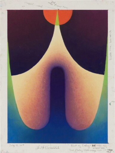 Point of Entry (blood-orange moon over orange sac)