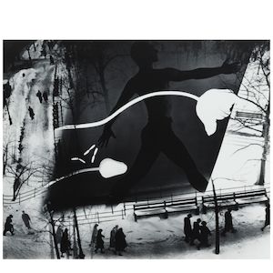 Barbara Morgan (1900-1992); 'Spring on Madison Square' (Photomontage);