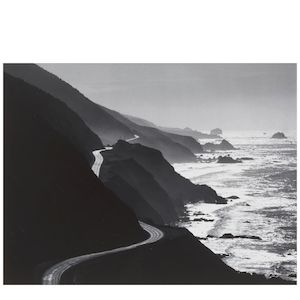 Henry Gilpin (1922-2011); Highway 1, Big Sur, California;