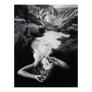 Jerry Uelsmann (1934-2022); Untitled (Nude and Yosemite);
