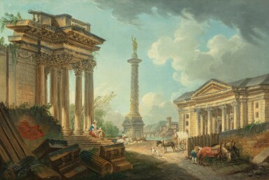  A capriccio with the Panthéon | Caprice architectural avec le Panthéon
