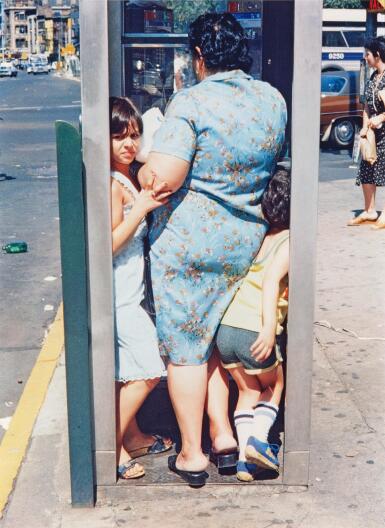 'N. Y.' (Phone Booth)