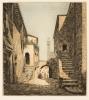 Group of 4 etchings