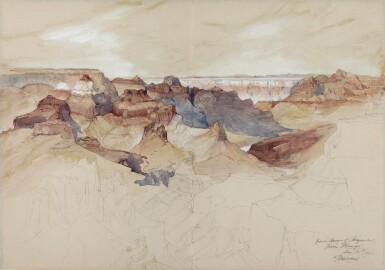 Grand Canyon of Arizona from "Berrys"