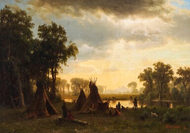 An Indian Encampment