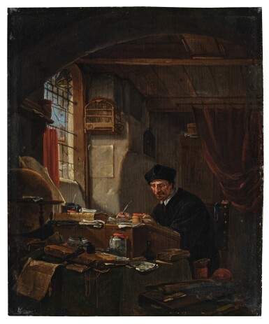 Alchemist in his Study
