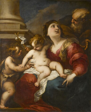 Holy Family with Saint John the Baptist