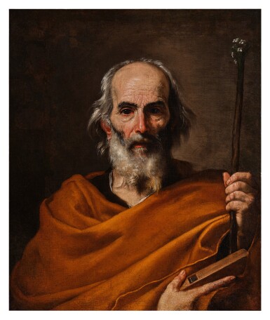 Saint Joseph Holding a Plane and Flowering Rod
