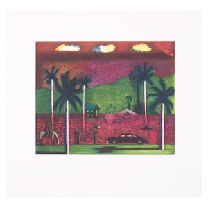 Carlos Almaráz (1941-1989); Red Lake;