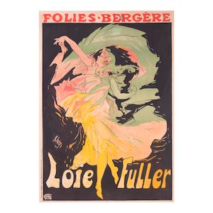 Jules Chéret (1836-1932); Folies-Bergère: Loïe Fuller;