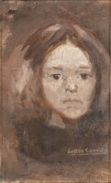 Portrait of Elise Carriere, the artist's eldest daughter