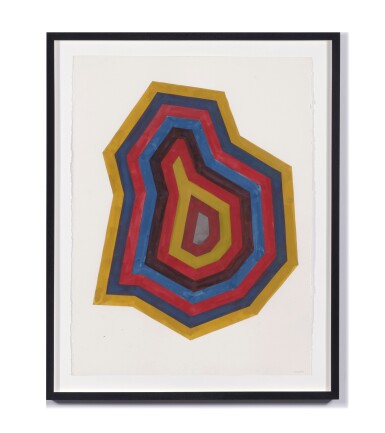 Irregular Form With Color Bands