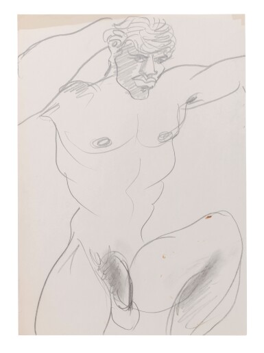 Male nude, circa 1985