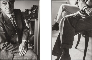 Portraits of Pierre Bergé (Diptych)