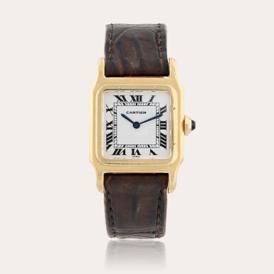 Santos-Dumont, reference 78097  |  Yellow gold wristwatch  |  Circa 1970