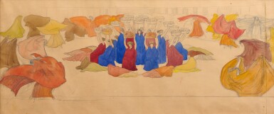 Étude pour 'Danse des canéphores et des feuilles mortes'