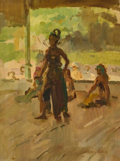 Isaac Israels 艾薩克·伊斯瑞奧斯 | Javanese Dancer  爪哇舞者
