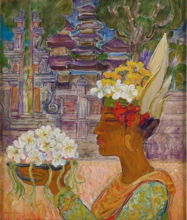 Theo Meier 西奧·邁爾  | Woman with offerings  頭頂貢品的女子