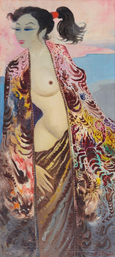 Hendra Gunawan 亨德拉・古拿溫 | Nude by the River 河邊裸女