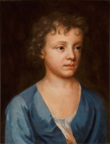 Head study of a boy, probably the artist's son Bartholomew Beale