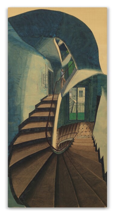 Sam Szafran, L'escalier