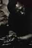 Portrait of the American jazz musician Miles Davis