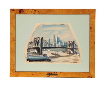 Brooklyn Bridge; and two companion works