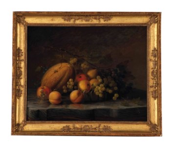 Still Life on Marble Ledge