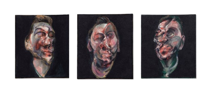 Francis Bacon, Three Studies for a Portrait of George Dyer