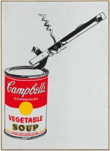 Andy Warhol, Big Campbell's Soup Can with Can Opener (Vegetable)