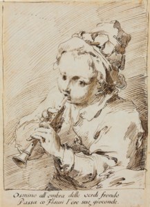 The little flute player
