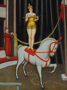 Jean Metzinger, Acrobate sur un cheval blanc