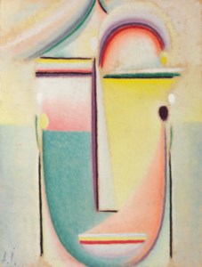 Alexej Jawlensky, Abstrakter Kopf: Durchdringendes Licht