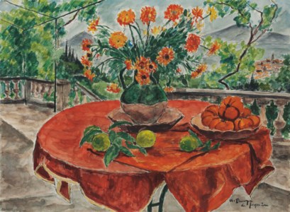 La table rouge