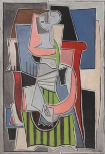 Pablo Picasso, Femme assise dans un fauteuil