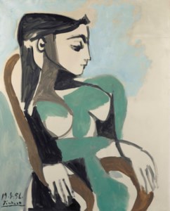 Pablo Picasso, Femme dans un fauteuil
