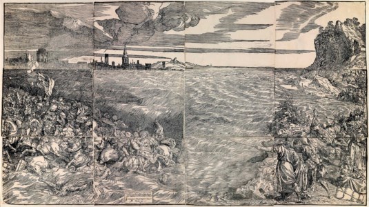The Submersion of Pharaoh's Army in the Red Sea