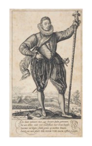Pike-Bearer, facing right