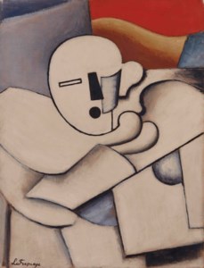 Arlequin, Étude pour "Le Pierrot"