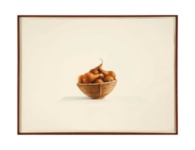 Basket with Pears