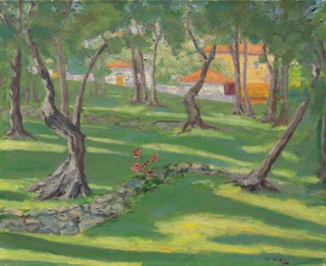 The Ancient Olive Grove at La Dragonnière, Cap Martin