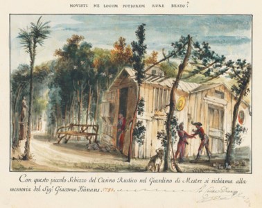 View of the Casino Rustico at the villa of Conte Giacomo Durazzo at Mestre