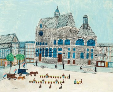 La Place des Halles et L’église Saint-Eustache, Paris