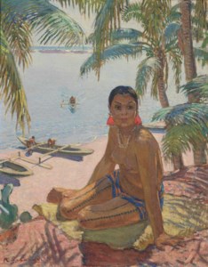 Femme de l'île Oualan, Carolines