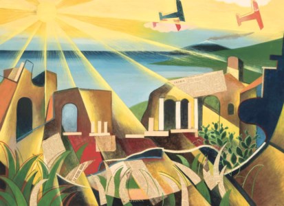 Paesaggio siciliano e Aerei