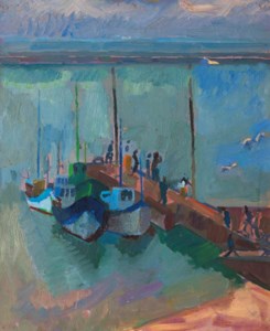 La jetée à Quiberon, Port Maria