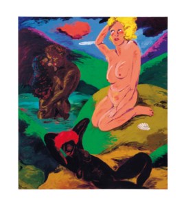 At the Bathers' Pool: Inter-racial Blues