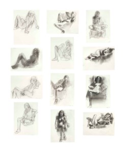 Twelve Figural Studies