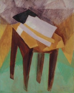 Tabouret aux papiers