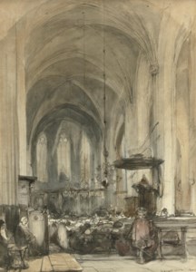Interior of the Jacobskerk, Utrecht